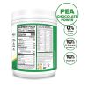 Growing Naturals Raw Pea Protein Powder – Chocolate Power, 15.8 oz
