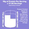 Growing Naturals Raw Pea Protein Powder – Chocolate Power, 15.8 oz