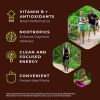Mocca Shots Energy Gummies with Caffeine,12-Pack - Coconut Pineapple