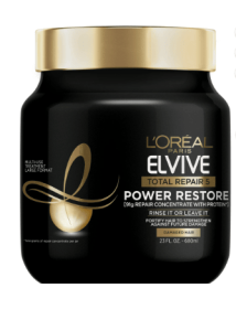 L'Oreal Paris Elvive Total Repair Multi-Use Treatment Scalp Care, for Damaged Hair, With Protein, 23 fl oz