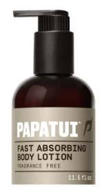 Papatui Men's Fast Absorbing Body Lotion, Unscented, 11.5 oz