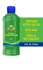 Banana Boat Soothing after Sun Aloe Gel for Sunburn Relief, All Skin After Sun Protection, 16 fl oz