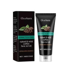 OceAura Caffeine Cleanser Gentle Exfoliating Blackhead Facial Treatment Pore-Clearing Cleanser