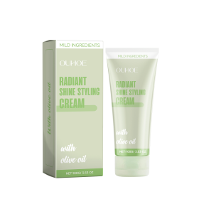 OUHOE Smoothing Hair Care Cream Nourishes Hair Care And Repair Scalp Roots Shine Hair Citrus Fragrance