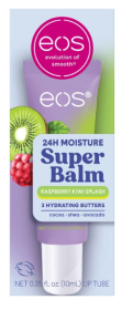 eos 24H Moisture Super Balm- Raspberry Kiwi Splash, 0.35 fl oz, 1-Pack