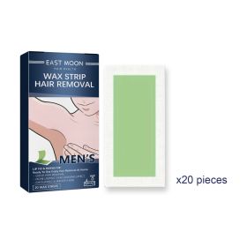 East Moon Waxing Paper For Men, Arms, Underarms, Legs, Gentle, Non-Irritating, Body Clean, Quick Hair Removal