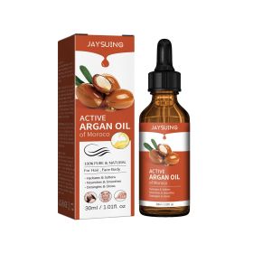 Jaysuing Argan Oil, Repair Dry Hair Supple Hair Moisturizing Care Essential Oil