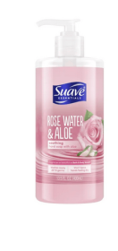 Suave Essentials Liquid Hand Soap, Rose Water & Aloe, Floral, 13.5 fl oz