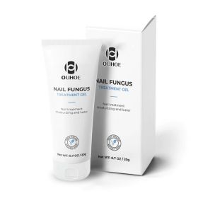 OUHOE Nail Care Gel, Hand And Foot Gray Nails Soft Nail Shine Nail Thickening Nail Repair Gel