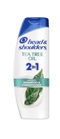 Head and Shoulders 2 in 1 Dandruff Shampoo and Conditioner, Tea Tree Oil, 12.5 fl oz