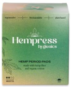 Hempress Hemp Period Pads, Daytime