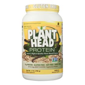 Genceutic Naturals Plant Head Protein - Vanilla (1.7 lb)
