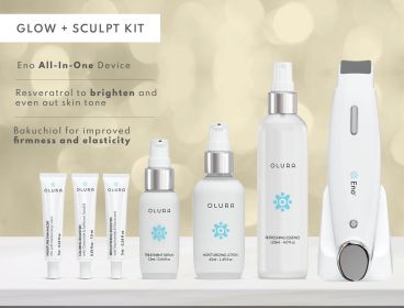 The Glow & Sculpt Facial Kit with the Patented Eno Facial Device