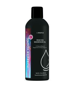 Dead Sea Magnesium Forever Young Oil –Muscle Relief & Skin Rejuvenation – Infused with Peppermint, Geranium & Ylang Ylang