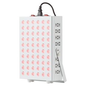 VEVOR Red Light Therapy for Body Face, 60 Dual-Chip LEDs, Red 660nm & Near Infrared 850nm Combo, High Power Red Light Therapy Panel for Recovery, Pain