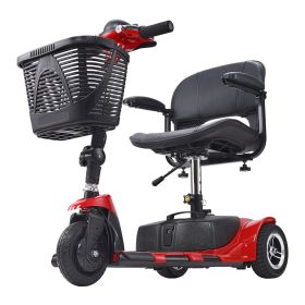 VEVOR 3 Wheel Folding Mobility Scooter for Adults & Seniors, Heavy-Duty Electric Powered Mobility Scooter & 12 Mile Long Range, All Terrain Travel Whe