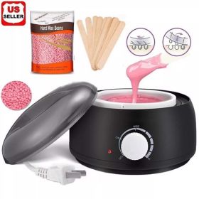 Professional Wax Warmer Heater Hair Removal Depilatory Home Waxing Kit Beans
