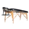 VEVOR Professional Wide Massage Table 30" W, Heavy Duty Folding Massage Table, 8-Level Height Adjustable Facial Salon Tattoo Bed, Portable Spa Table w
