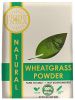 Pride Of India - Natural Wheatgrass Powder - Half Pound (8oz - 227gm) Vegan Antioxidant Rich Powerful Superfood - Instantly mixes into Juices, Smoothi