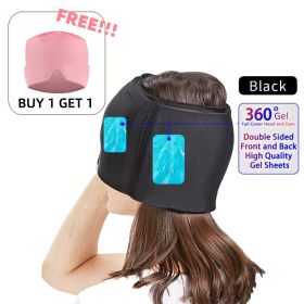 Cooling & Heating Migraine Relief Gel Cap – 360° Hot/Cold Therapy Head Wrap