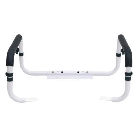 VEVOR Toilet Safety Rail, 300LBS Capacity Toilet Seat Frame, Adjustable Width Fit Most Toilets, Easy Installation, Toilet Handles Grab Bars with Padde