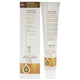 Argan Oil Permanent Color Cream - 8RG Light Tangerine Blonde