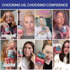 Collagen and Retinol Moisturizer with Hyaluronic Acid Day & Night Anti Aging for Women & Men