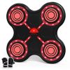 Four key boxing target-black body-black keys-red light-red eva