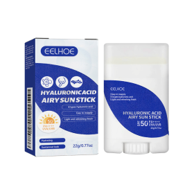 EELHOE Hyaluronic Acid Shield Hydrating, Light, Refreshing, Hydrating, Isolating, Waterproof SPF50+ UV Protection