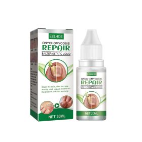 EELHOE Grey Nail Repair Solution, Thickening Grey Nail Repair Solution Thickening Discoloration Peeling Soft Nails
