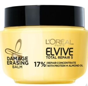 L'Oreal Paris Elvive Total Repair 5 Strengthening, Split End Repair, Rinse Out, for Wavy Hair, 8.5 fl oz