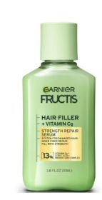 Garnier Fructis Hair Filler Strength Repair Serum for Weak, Damaged Hair, 3.75 fl oz