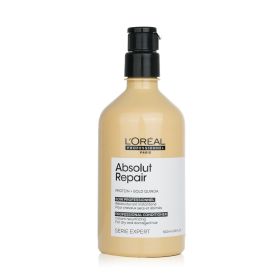 L'OREAL - Professionnel Serie Expert - Absolut Repair Protein + Gold Quinoa Instant Resurfacing Conditioner(For Dry & Damaged Hair) 500ml/16.9oz