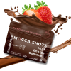 Sugar Free Mocca Shots Energy Gummies with Caffeine 12-Pack - Dark Chocolate Strawberry