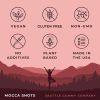 Sugar Free Mocca Shots Energy Gummies with Caffeine 12-Pack - Dark Chocolate Strawberry