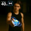 DFX Powerball Blue Gyro Exerciser – LED Lighted Wrist & Arm Strength Trainer with Dynamic Resistance