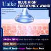 High Frequency Wand 'C Violet Portable Skin Therapy Machine for Anti-Aging - Skin Tightening - Wrinkle Reducing - Dark Circles - 4 in 1
