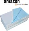 Disposable Stretcher Sheets 40 X 72. Pack of 50 Disposable Bed Sheets 40x72 Blue Bed Covers Tissue/Poly Table Sheets for Hospitals, Salons, Spa Clubs,