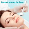 Microneedles Derma Roller - Microneedling Stamp 0.25 mm, Micro Needle Skin Care Tool for Men and Women Home Use - White