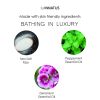Sea Salt Luxury Bath Bomb – 14oz Bath Fizz – Infused with Peppermint, Geranium & Ylang Ylang Oils for Skin Hydration