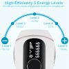 Laser Hair Removal For Woman Man Ice Cooling Permanent IPL Hair Remover with Painless 999999 Flashes Home Use Lasting Hair Reduction for Armpits Legs