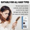 EELHOE Leavehin Repair Hair Mask, Repair Dry And Frizzy Hair Smooth Smooth Anti-Loss Hair Care Hair Mask