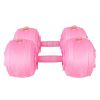Water Filled Dumbbells Set for Women, Travel Weights Adjustable Up to 3~12 Lbs(1 pair) for Yoga Training Exercise Fitness