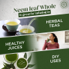 Pride of India |Natural Neem/Margosa Herb Whole Leaf 3.53 oz (100 gm) | Add to Tea, Dip, Juice & Smoothies | Vegan, No Caffeine, No Gluten, Non-Bioeng