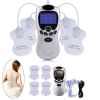 Electric Tens Unit Machine Pulse Massager Muscle Stimulator Therapy Pain Relief Digital Massage Electric Meridian Full Body Mass