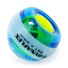 DFX Powerball Blue Gyro Exerciser – LED Lighted Wrist & Arm Strength Trainer with Dynamic Resistance