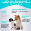 Liver Supplement for Dogs and Cats Natural Detox and Liver Support Pet Health Boosting Formula
