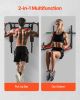 Multifunctional Pull Up Bar, Wall Mounted Chin Up Bar Dip Station for Home Gym, Heavy Duty Steel Upper Body Workout Pull Ups