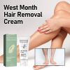 West&Month Hair Removal Cream, Full Body Underarm Lip Gentle Depilation Does Not Stimulate Smooth And Delicate Skin