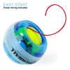 DFX Powerball Blue Gyro Exerciser – LED Lighted Wrist & Arm Strength Trainer with Dynamic Resistance